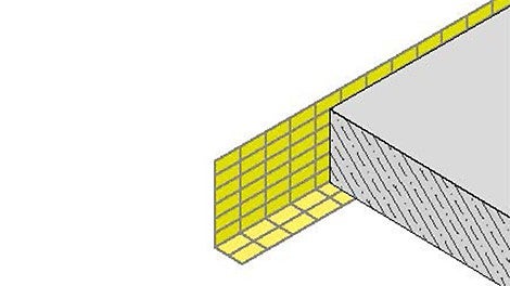 Pecafil L-profil innside. Kan ikke gjenbrukes (Foto: Max Frank)