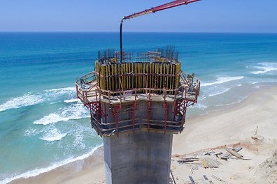 מערכת ואריו המאפשרת יציקת בטון באיכות גבוהה.