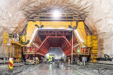 Technika deskowań dla budownictwa tunelowego<br/>