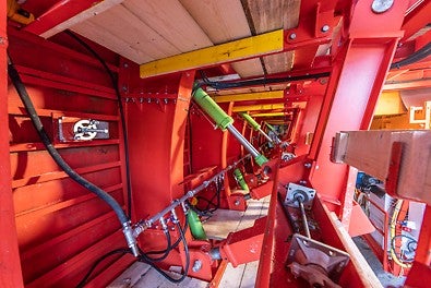 Sonderstahlschalwagen | Detailansicht 