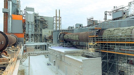 Леса PERI UP Flex адаптируются практически под любые условия рабочей площадки