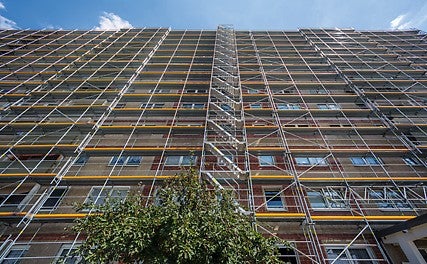 PERI UP Fasadestillas