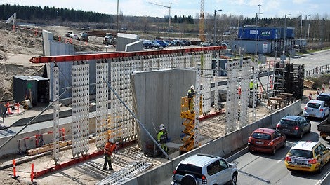 HD 200 opstilling i midterrabatten. 