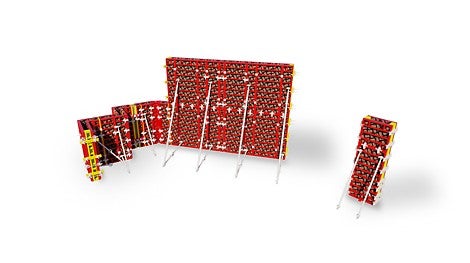 TRIO Panel Formwork can be used to construct both walls and columns.