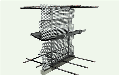 BECOSTOP ASF-V PVC-Waterstop is a shuttering unit with integrated fixing clips designed for the installation in construction joints which also require pvc waterstops. Applications include construction joints in base slabs, walls and floor slabs.