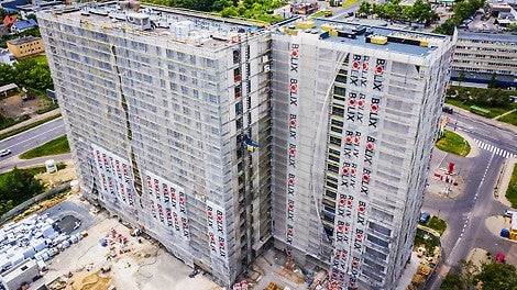 Rusztowanie fasadowe PERI UP Easy