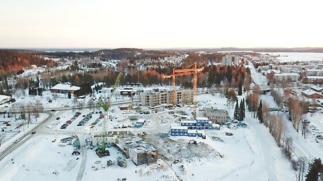 Kuopion Kiuru valmistuu Puijonkuppeen uudelle asuinalueelle kävelymatkan päähän keskustasta. 