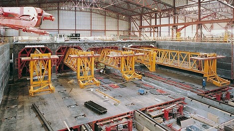 Öresundstunneln under byggnation