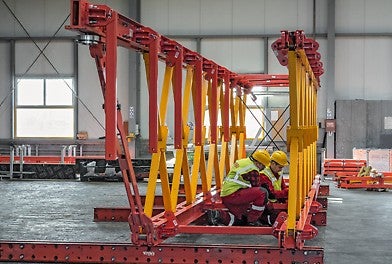 CNC Cutting and Formwork Assembly