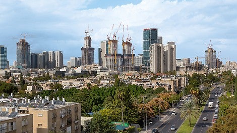 In Tel Aviv, a number of high-rise structures are currently being realised with the help of PERI climbing technology.