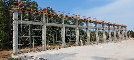 Изграждане на кофраж за греда 