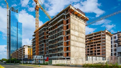 Pravovremena isporuka PERI sistemske opreme i stručna tehnička podrška omogućili su ekonomičnu realizaciju projekta.