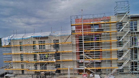 Boligprosjekt med P-kjeller. Prosjektet ligger sentralt til ved Bølgen kulturhus i Larvik sentrum. Første byggetrinn startet ved påsketider 2015 og vil bli ferdig stilt i løpet av høsten 2016