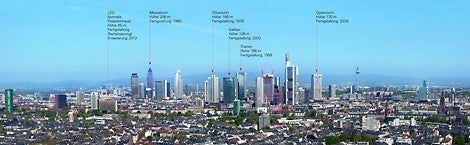 Six of the 18 high-rise buildings which could be vistied during the festival were realized with the help of comprehensive formwork and scaffolding solutions from PERI.