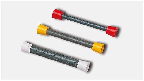 Le système se compose de 2 cônes d&#039;étanchéité DK réutilisables et d&#039;un fourreau bétonné.