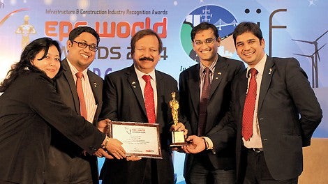 PERI India has been honoured with the EPC World, Ernst &amp; Young and Zee Business Group Awards 2014 being an “Outstanding Company in Formwork and Scaffolding Sector.