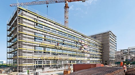 Application example: job site in Ingolstadt, Germany.<br/>