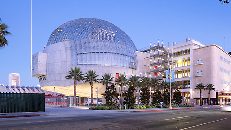 Photos by Iwan Baan – Academy Museum of Motion Pictures. Photo by Iwan Baan, © Iwan Baan Studios/ © Academy Museum Foundation