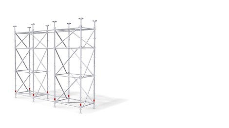 80kN High load capacity shoring system with quick and easy assembly and striking