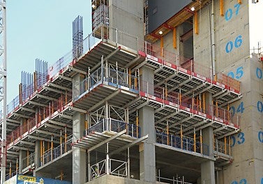 Nopea muotitus systemaattisen asennuksen, ja vähäisen holvitukimäärän vuoksi.