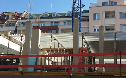 Кофриране на плоча със система GRIDFLEX