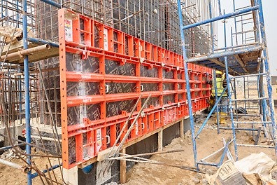 Construction of office complexes in Lekki Free Trade Zone with Handset Alpha 