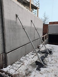 Abstützen und Einrichten in Höchstgeschwindigkeit