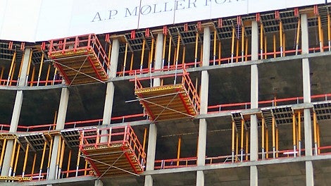 RCS MP materielplatforme til hurtig flytning af materiel mellem etagerne