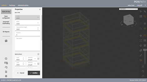 Zmień wartości domyślne swojego rusztowania za pomocą kilku kliknięć. 