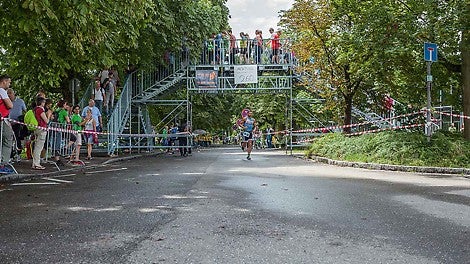 Temporary pedestrian bridges can also be individually adapted to safely accommodate the expected crowds of people.