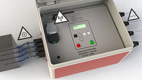 强度测试仪可通过显示屏提示安装，显示屏合理提示操作步骤。