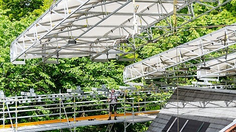 PERI UP Weather Protection Roofs