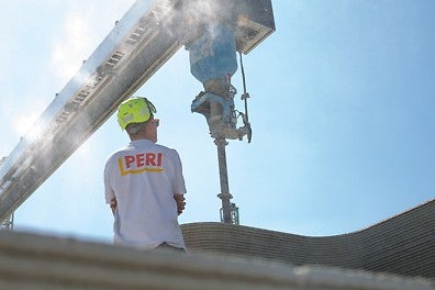 Das neue Vereinsheim für den SC Capelle in Nordkirchen wird gemeinsam mit PERI 3D Construction, einem Vorreiter auf dem Gebiet des 3D-Baudrucks, realisiert.