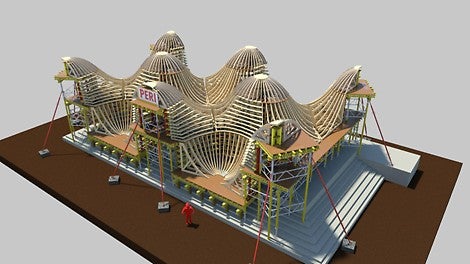 派利公司为项目进行了完整的3D模型设计