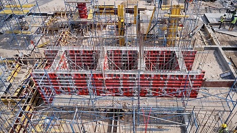 Construction of office complexes in Lekki Free Trade zone with Handset Alpha 