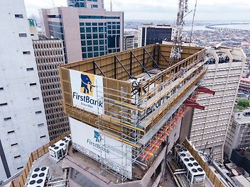 First bank head office facade improvement