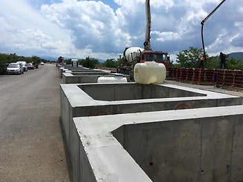 Изграждане на кахони към АМ &quot;Хемус&quot;, при км 78+500