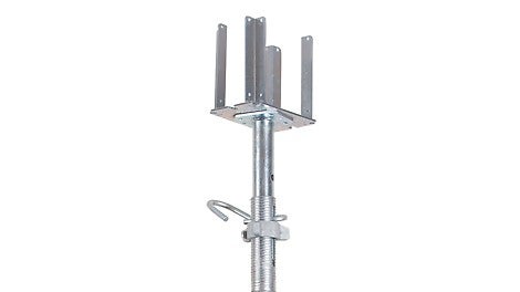 Диаметр сечения 14 мм дает высокую несущую способность G-образного крюка. А его уникальная форма препятствует его потери в процессе эксплуатации. Зазор безопасности предотвращает падение верхней трубы и, как следствие, травмы рук рабочих. Качество сварного шва выполнено по ГОСТ 10705-80.