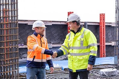 DC Tower 2 is growing at a rapid pace thanks to the close cooperation between PERI and PORR Bau GmbH, the sophisticated technology and the optimised processes.