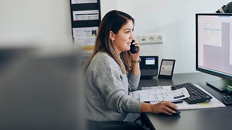 An- und Verkauf von Gebrauchtmaterial im Einsatz