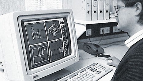 W 1991 r. 73 deski kreślarskie w Weissenhorn zostają zastąpione stanowiskami pracy wyposażonymi w nowoczesne oprogramowanie CAD.