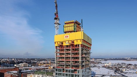 В зависимости от объекта строительства, возможно одновременное применение систем – как, например, при строительстве самого высокого здания в Финляндии. 