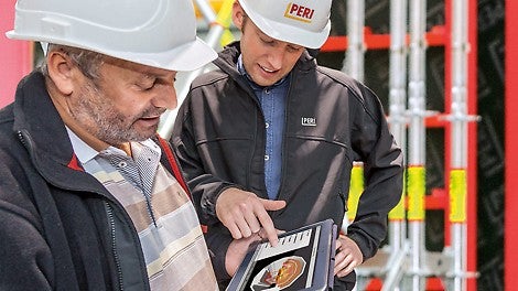 BIM is the trend of the future. For many years now, it has been common practice at PERI to link the three-dimensional planning solution with the time dimension via the cycle planning. The specially developed PERI project data management system (PDM) allows PERI employees around the world to work together on projects – each person involved in the project can access the latest data at any time. 