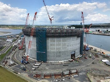 トップ写真、鹿島建設様提供