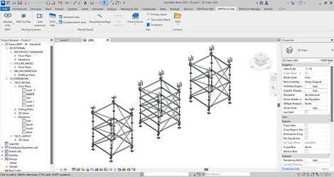 Autodesk Revit 2023 Projekt Understøtningstårn