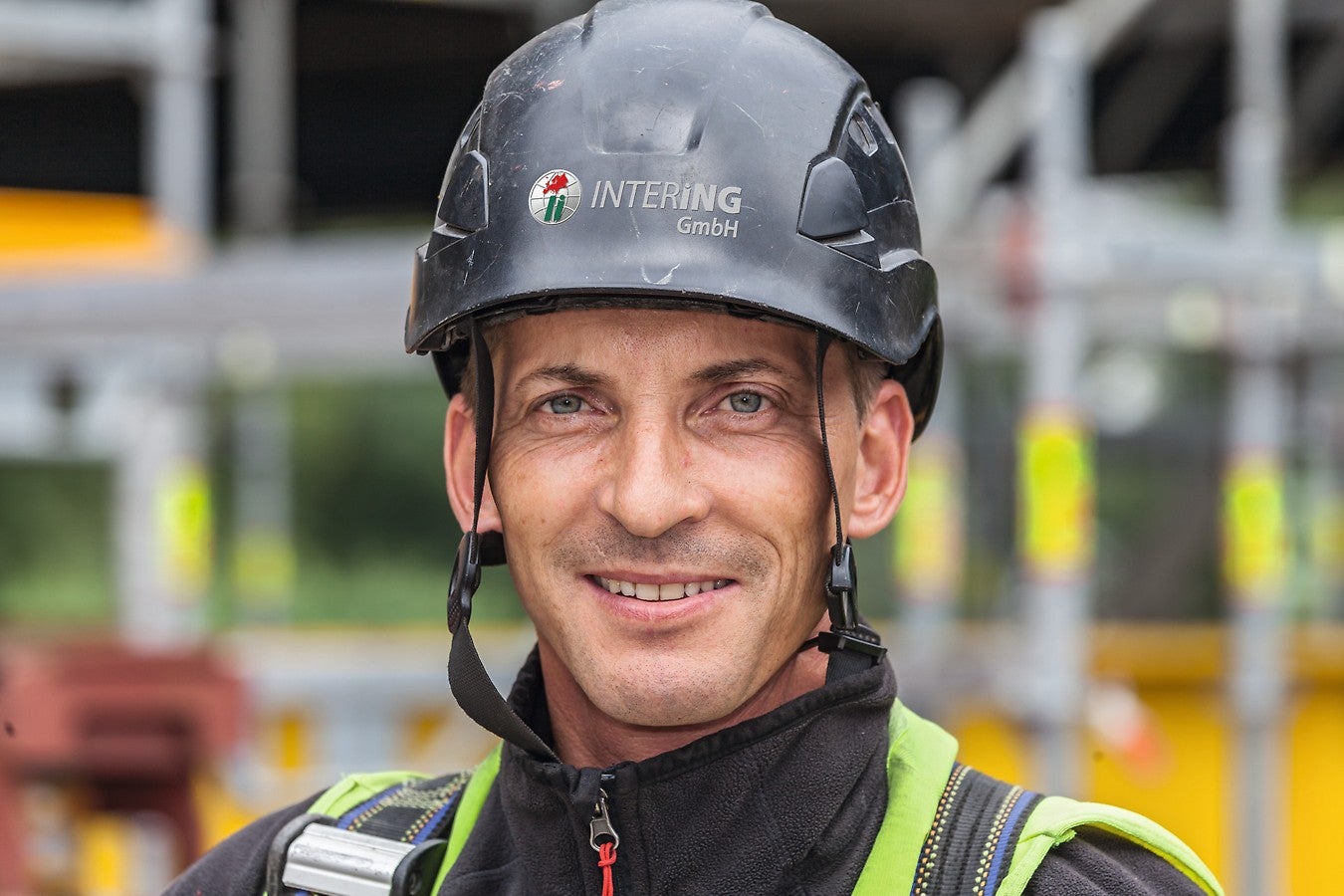 Heiko Neie, Vorarbeiter bei Intering GmbH, Gerüstbauabteilung, Leuna