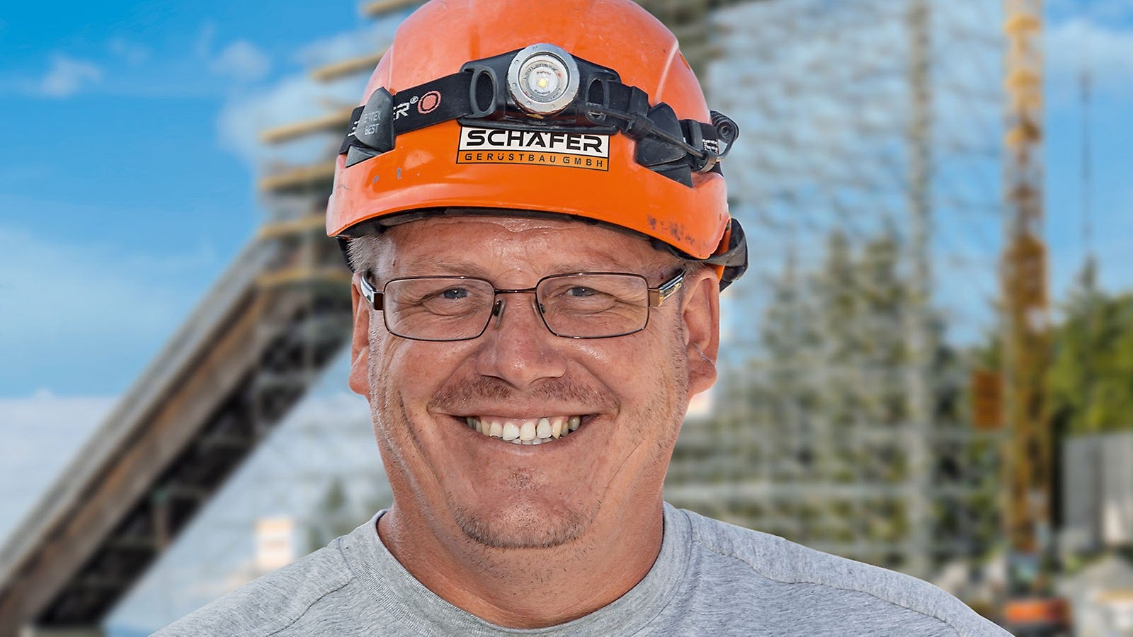 Die Baustelle war wirklich top, hier hat einfach alles ohne Probleme gepasst. Aufbauen, abbauen, fertig.