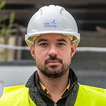 Zoran Ćupić, šef gradilišta