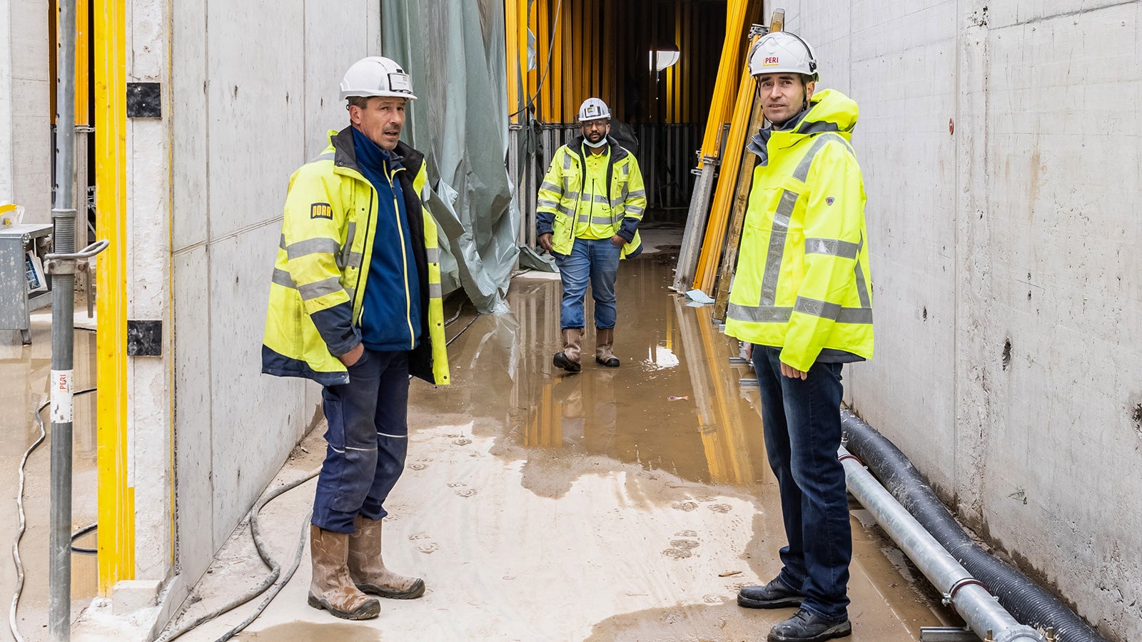 In the 3 1/2 years since the start of construction, the PERI team has been able to build up a relationship of trust with the responsible contractor.