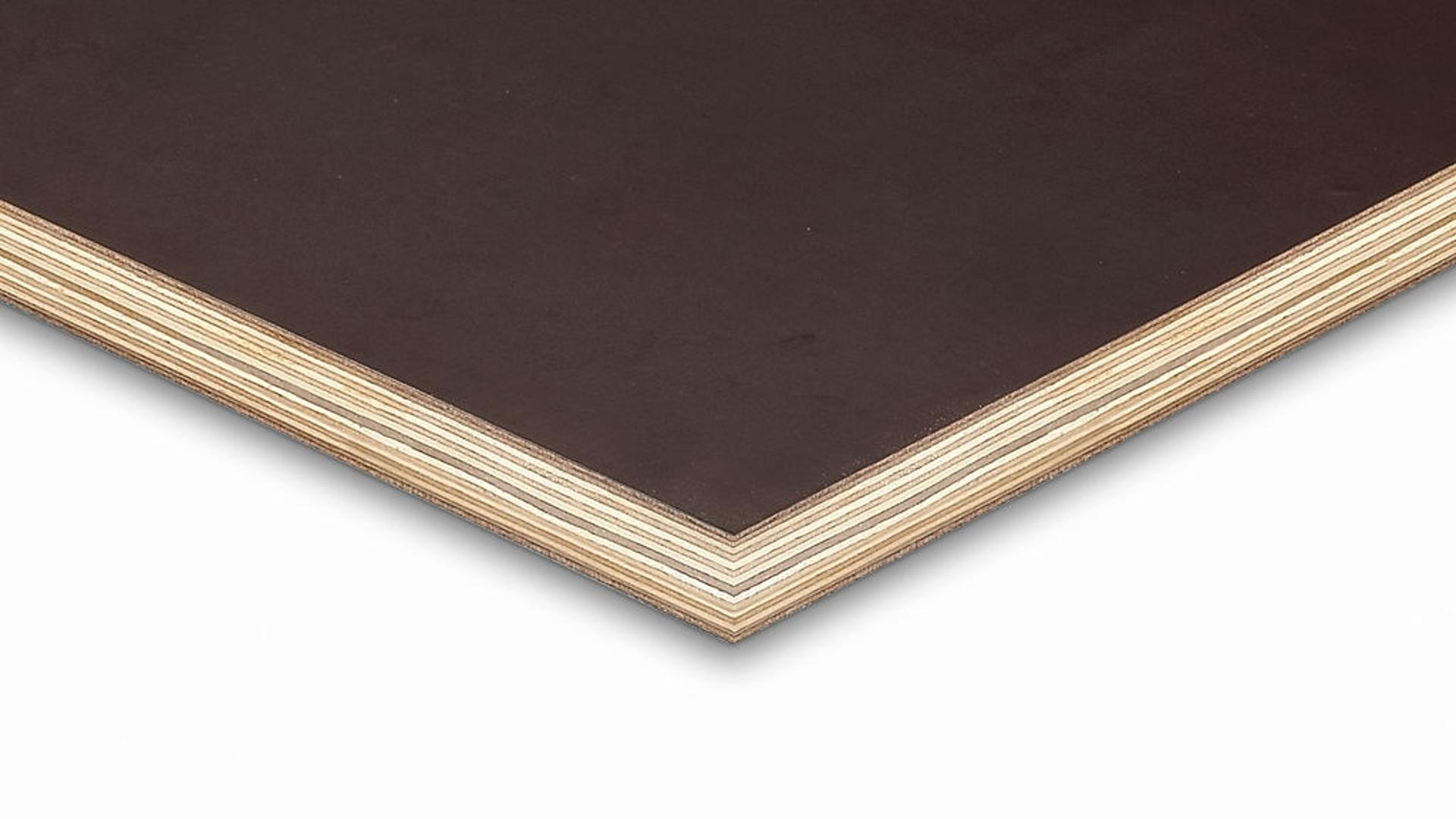 Die Maxiform Pro ist ein leistungsorientiertes filmbeschichtetes Importsperrholz im Großformat mit vorwiegendem Einsatz im Betonfertigteilwerk. 